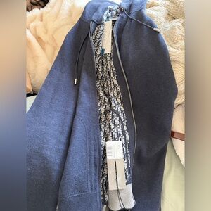 Dior Dark Blue Hooded Jacket